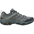 Merrell Moab 3 WP low hiking shoe in granite grey with Vibram outsole and mesh upper