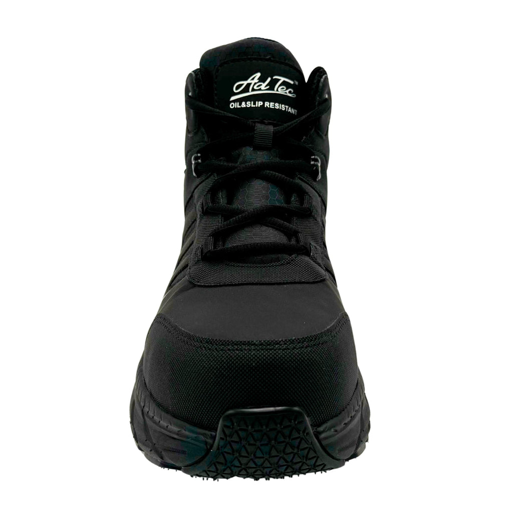 AdTec men's ultralight 6-inch safety toe work boot shown from front angle