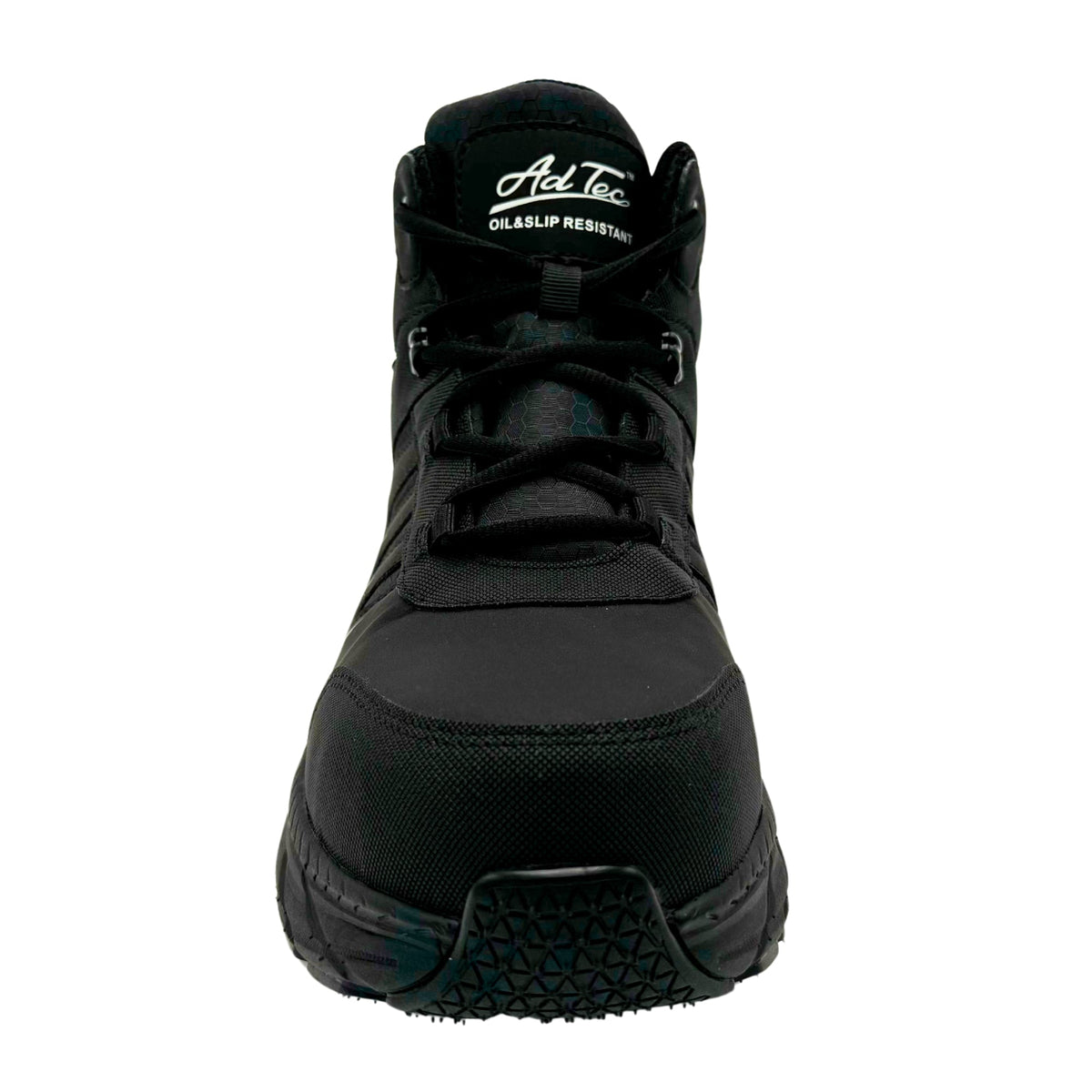 AdTec men's ultralight 6-inch safety toe work boot shown from front angle