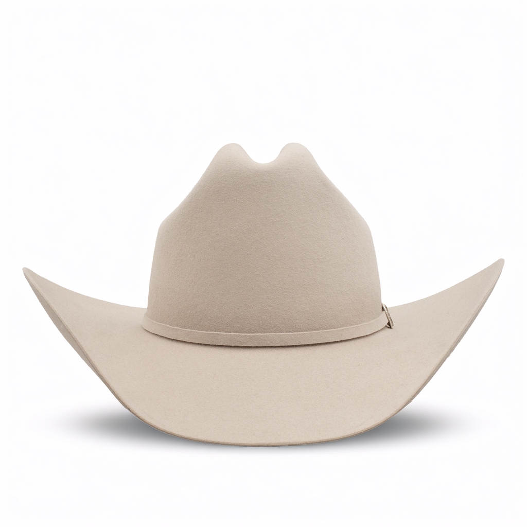 Ariat men's felt cowboy hat with wide brim and classic western crown shaping