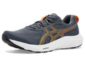 ASICS Gel-Contend 9 mens running shoe with white AmpilFoam midsole, three-quarter view