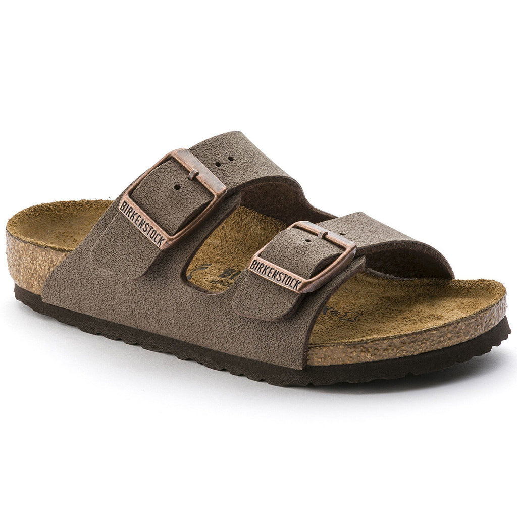 Birkenstock Arizona kids sandal with two adjustable buckle straps and cork footbed