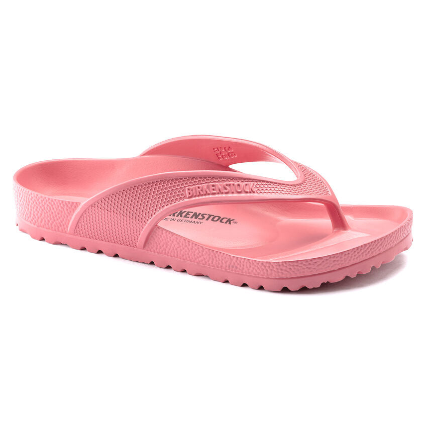 Birkenstock EVA flip flop thong sandal with textured toe strap and contoured footbed