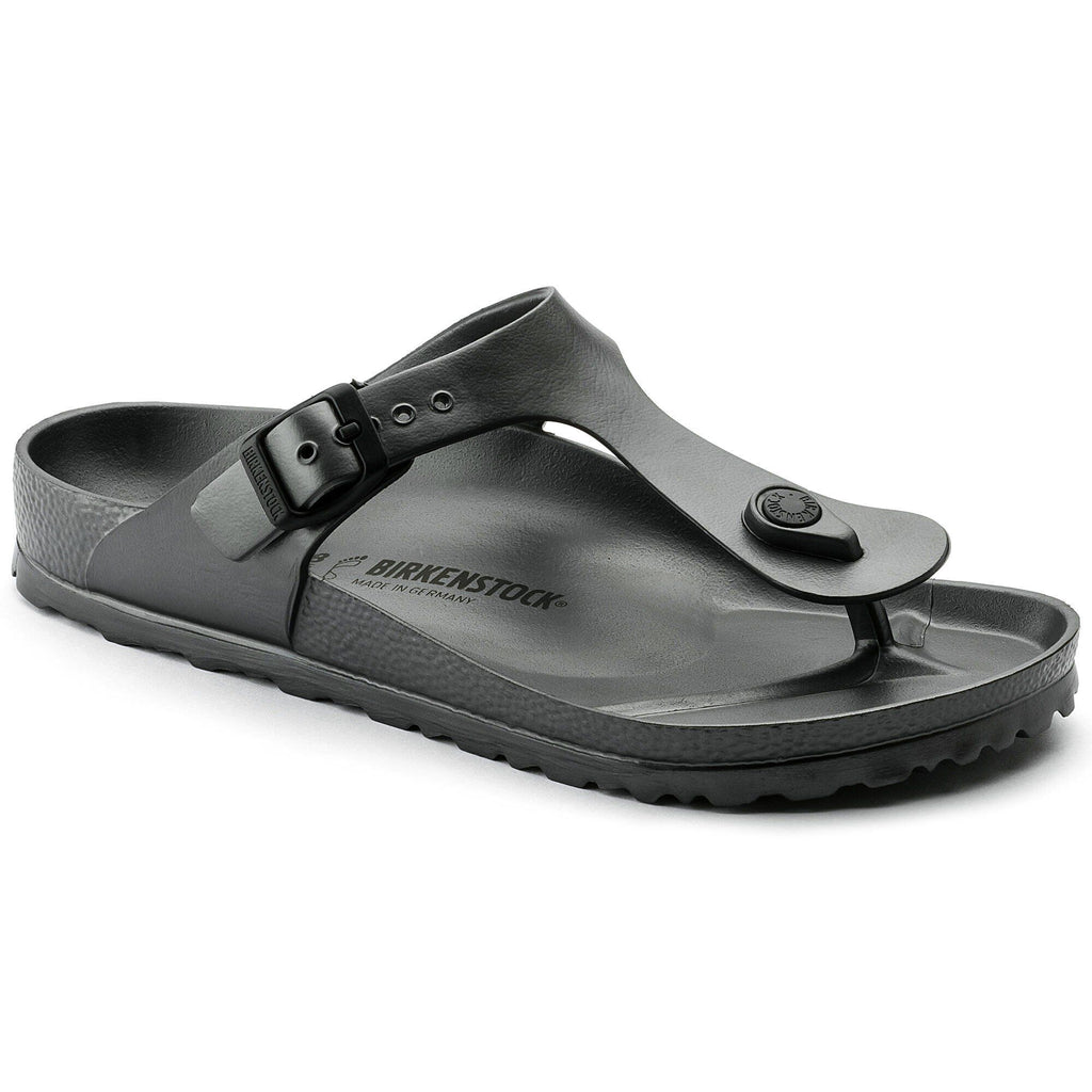 Birkenstock Gizeh EVA thong sandal with adjustable buckle strap and contoured footbed