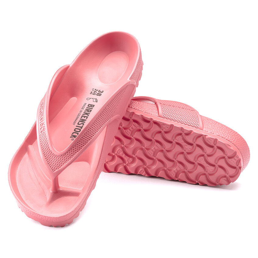 Birkenstock Honolulu EVA flip-flop sandals shown from top and sole angles