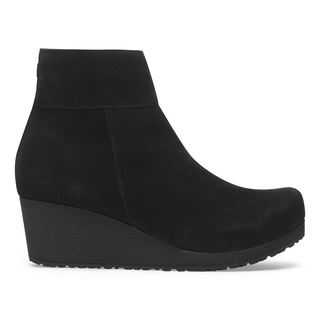 Birkenstock Papillio Ebba women's wedge ankle boot in suede with platform sole