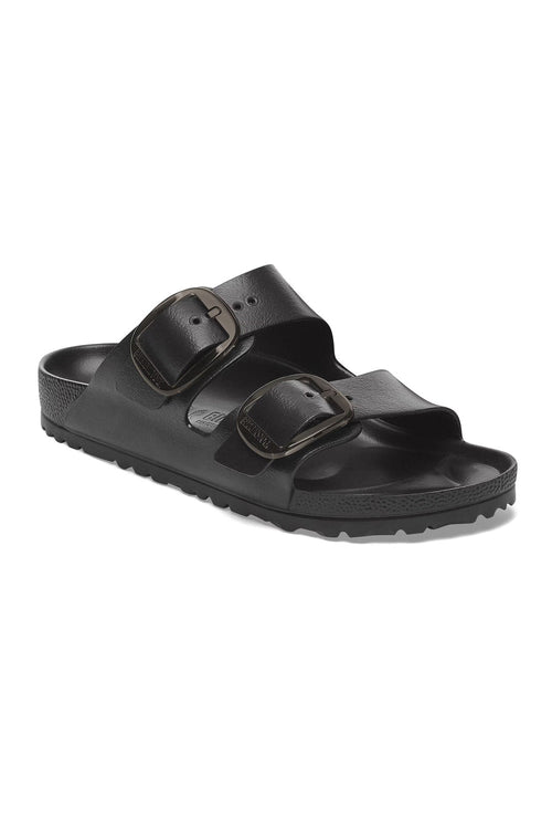 Birkenstock Arizona Big Buckle EVA slide sandal with two adjustable straps angled view