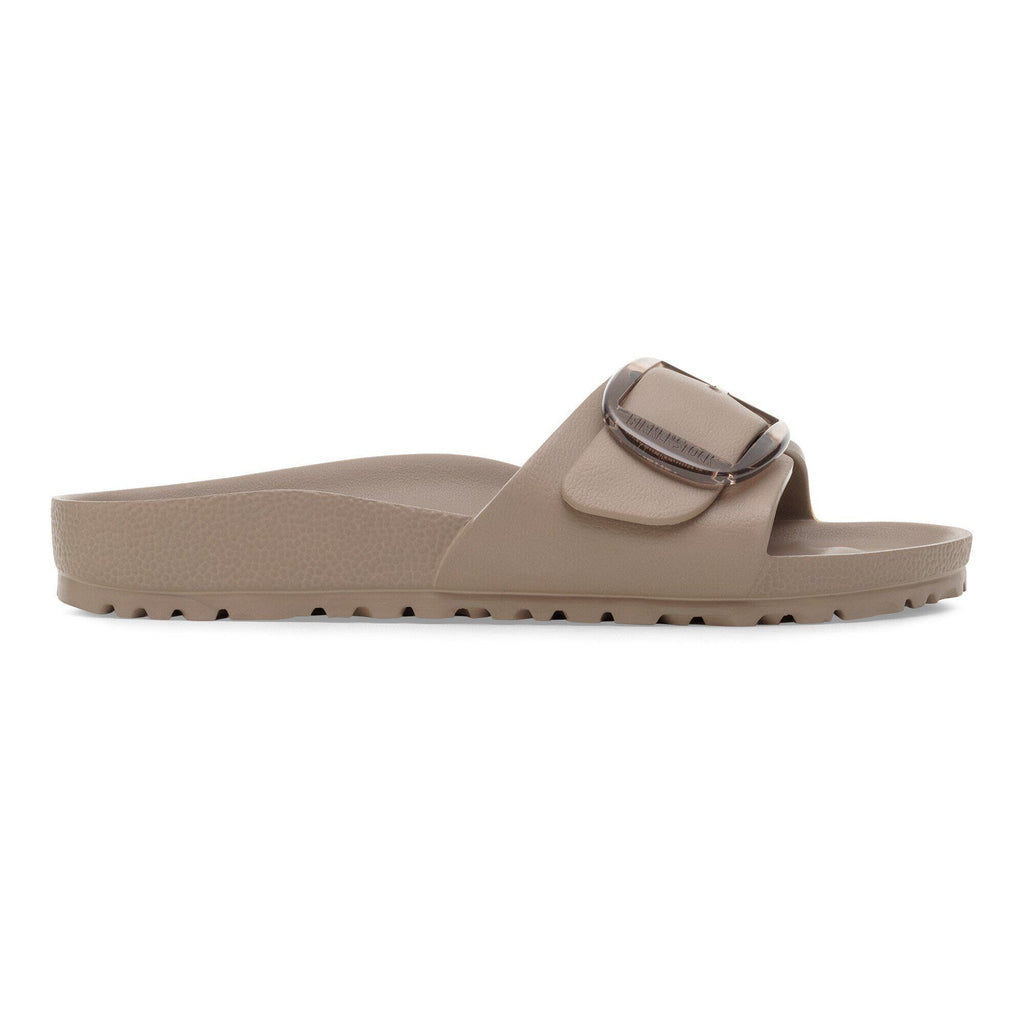 Birkenstock Madrid Big Buckle EVA slide sandal with single adjustable strap, lateral view