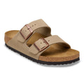 Birkenstock Arizona two-strap sandal with cork footbed and adjustable buckles