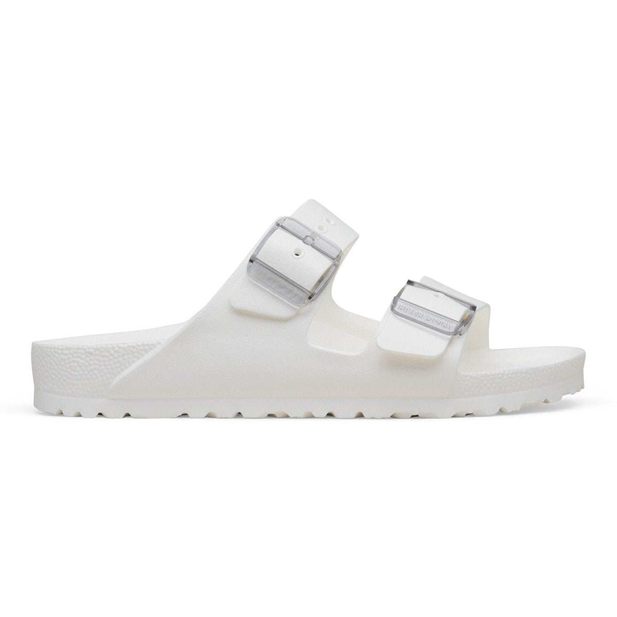 Birkenstock Arizona EVA sandal with two adjustable buckle straps on a contoured footbed