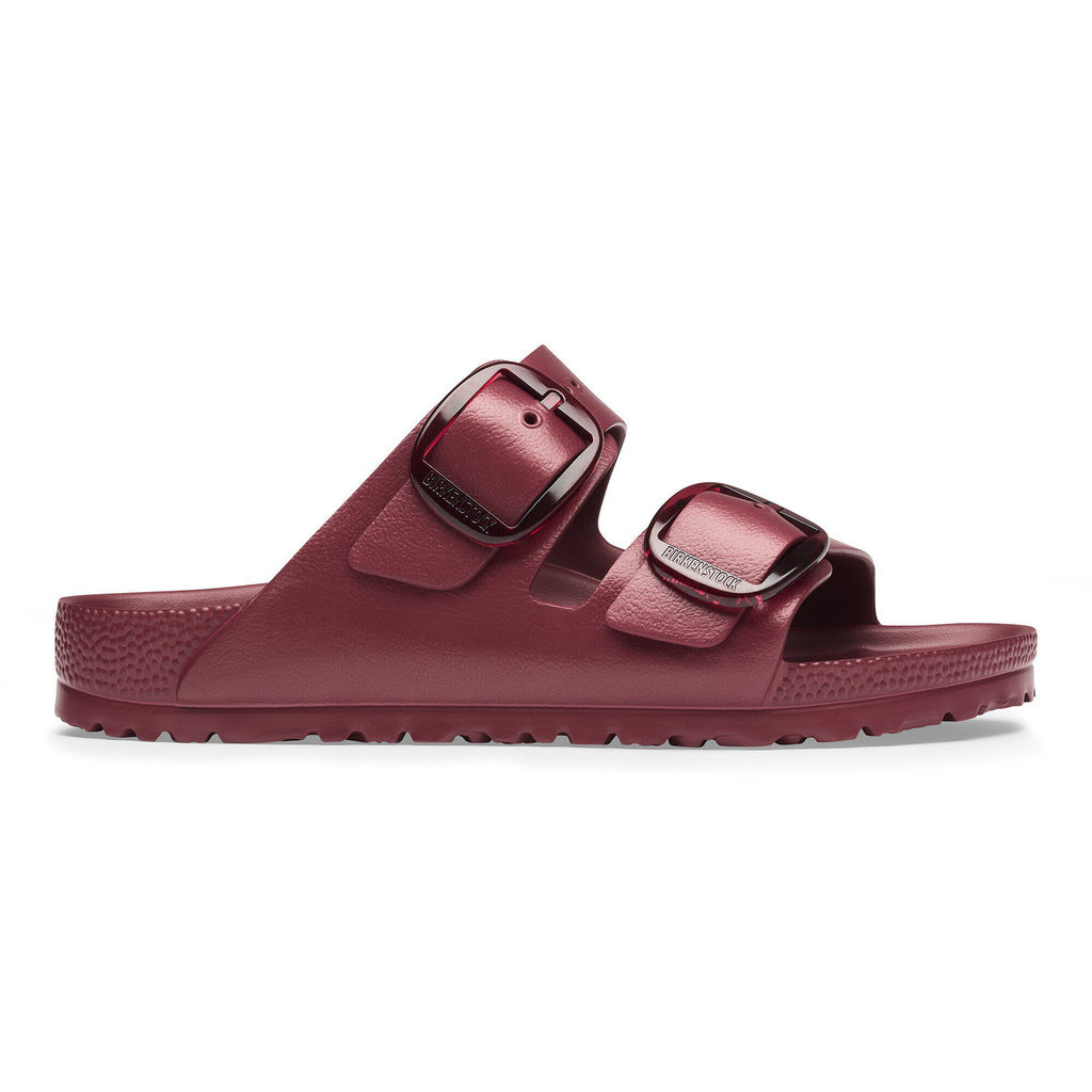 Birkenstock Arizona Big Buckle EVA slide sandal with two adjustable straps, lateral view