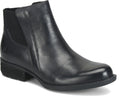 Born Kalie women's leather Chelsea ankle boot with elastic side panel and block heel