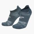 Brooks Ghost Lite No Show running socks displayed as a pair on white background