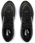 Top-down view of a pair of Brooks Ghost 18 mens running shoes with laces