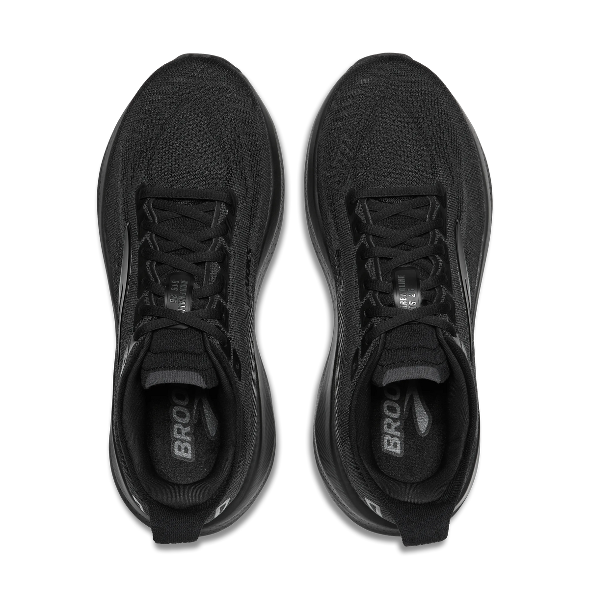 Brooks Adrenaline GTS 26 men's running shoes shown from above as a pair