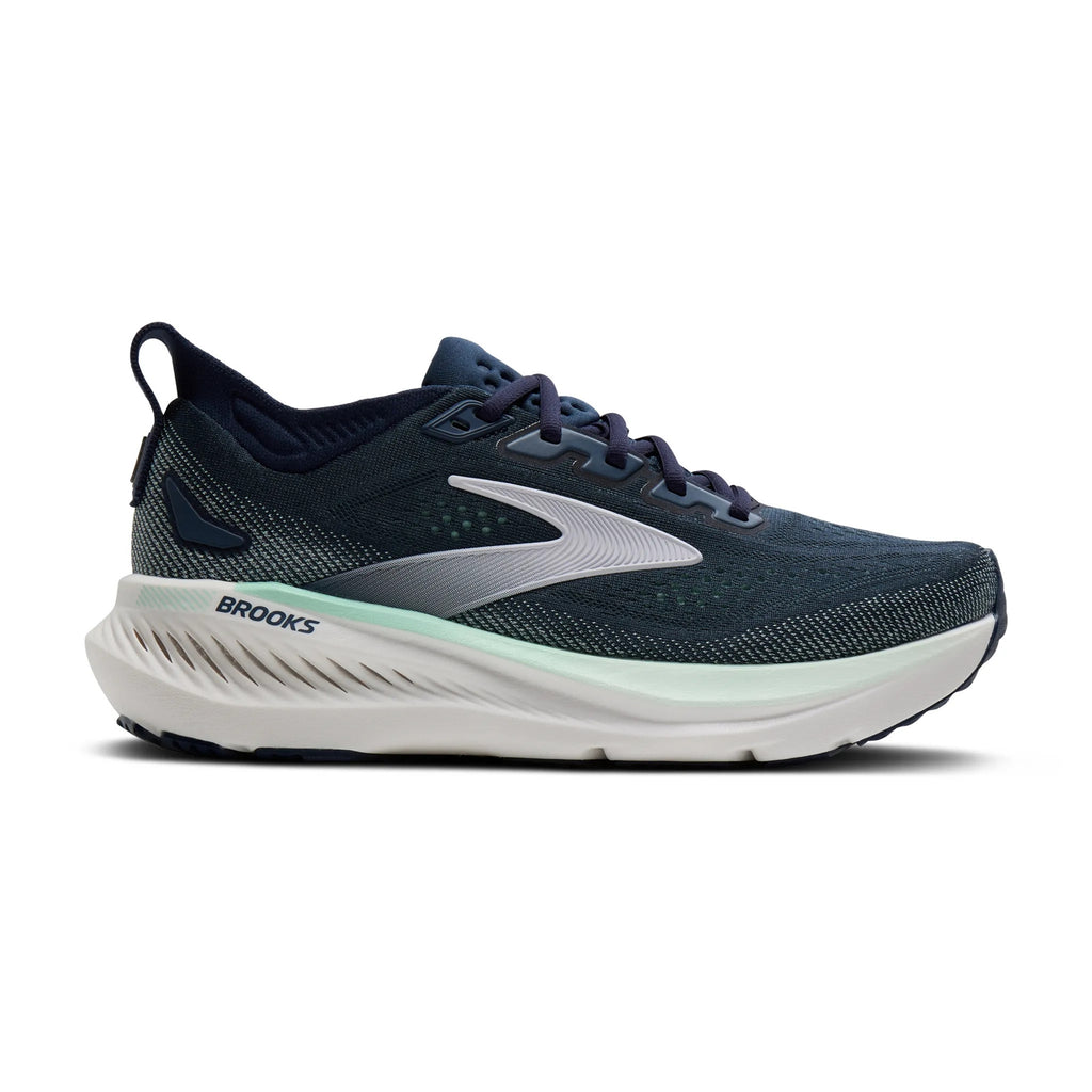 Brooks Glycerin GTS 23 women's running shoe shown from lateral side on white background