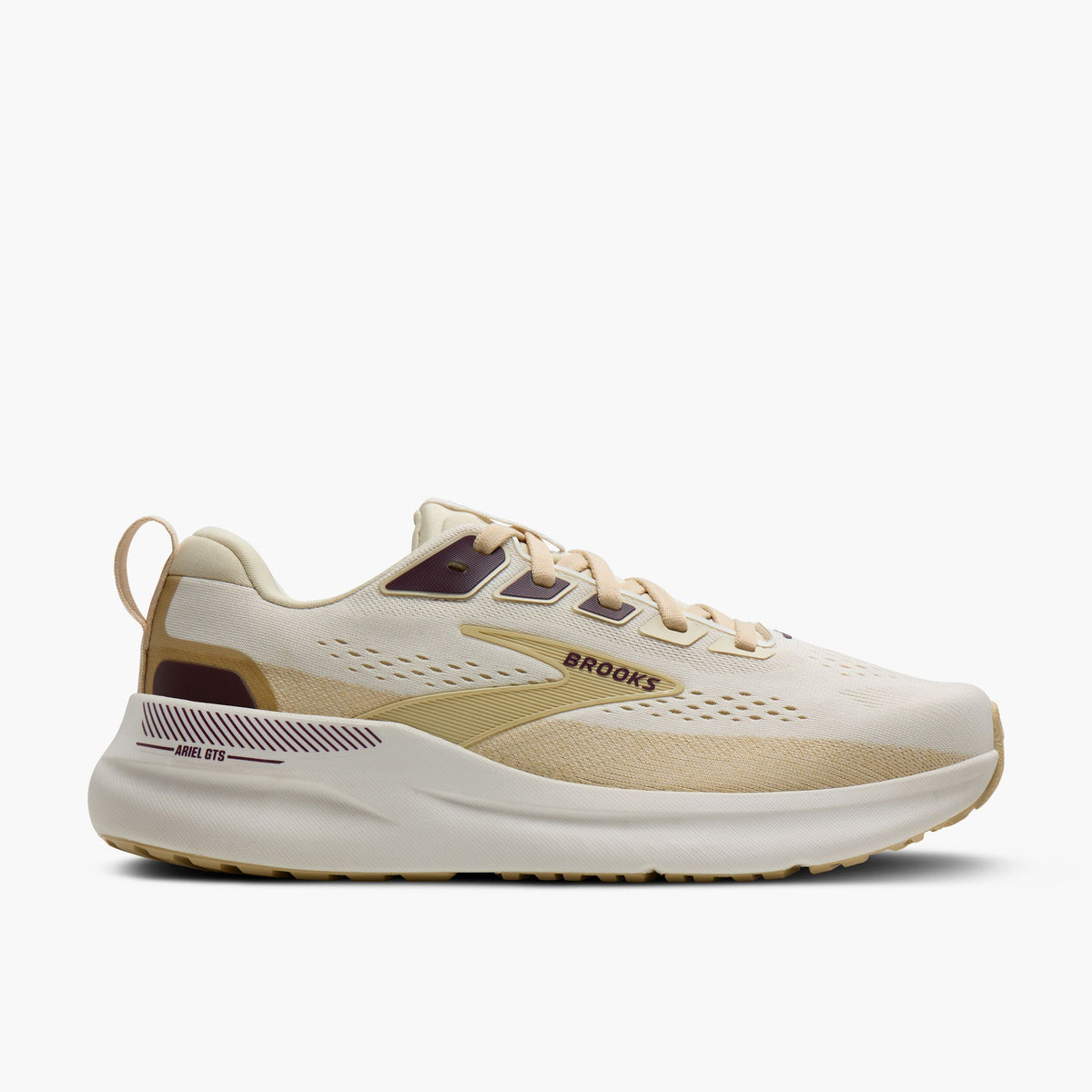 Brooks Ariel GTS 26 women's running shoe shown from the lateral side on white background