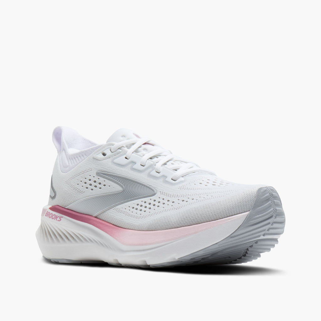 Brooks Glycerin GTS 23 women's running shoe with knit upper and cushioned sole