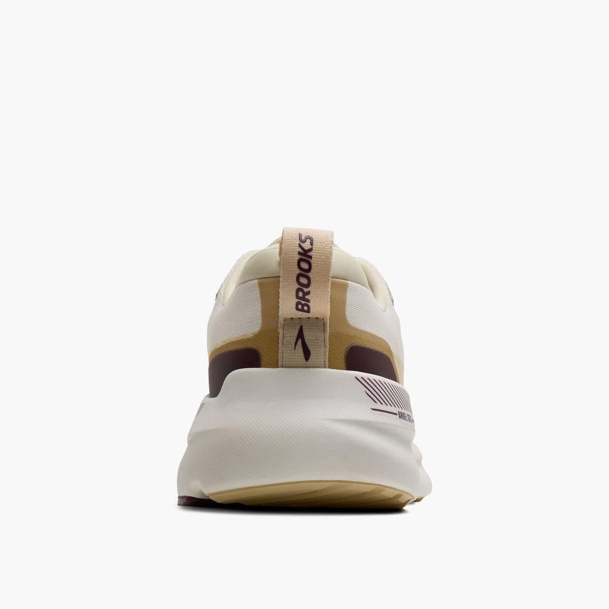 Brooks Ariel GTS 26 running shoe shown from the rear angle on white background