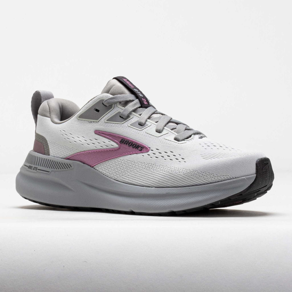 Brooks Ariel GTS 26 women's stability running shoe shown from lateral side angle