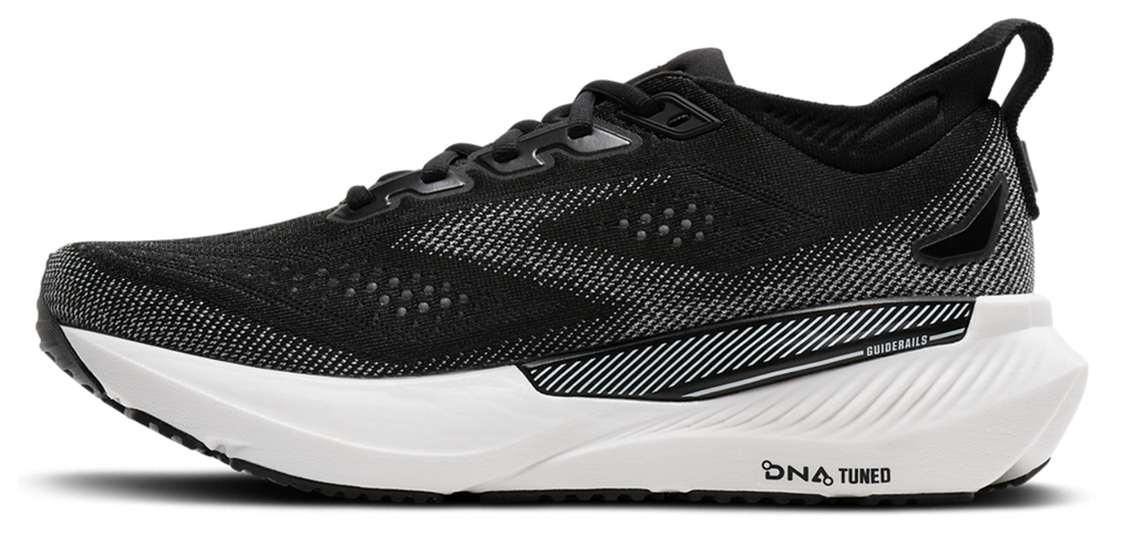 Brooks Glycerin GTS 23 womens running shoe shown in lateral profile view