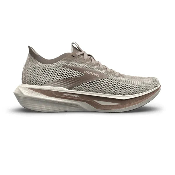 Brooks Hyperion 3 womens running shoe shown in lateral side profile view