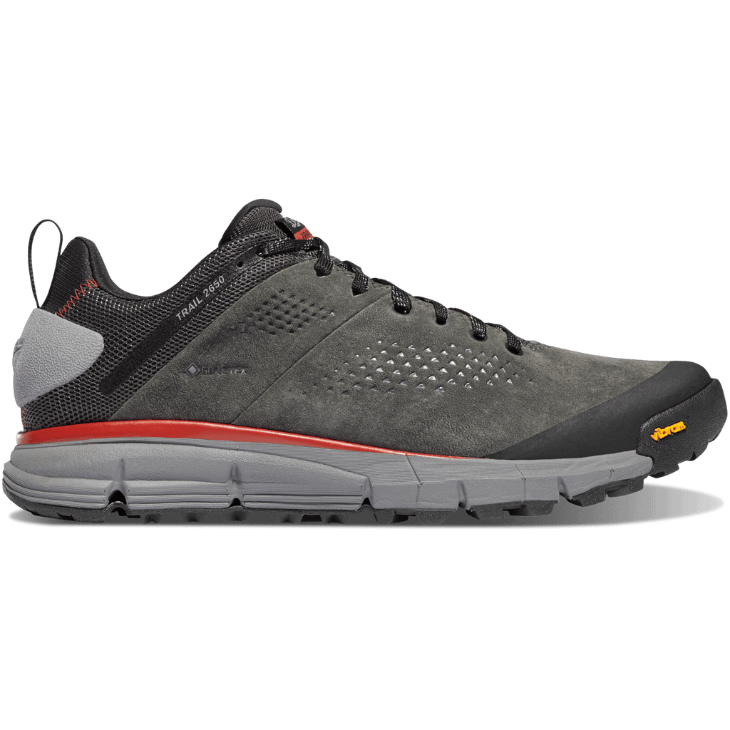 Danner Trail 2650 Low GTX men's hiking shoe with Vibram outsole, lateral view