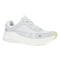 Dansko Poppy women's lace-up sneaker with chunky white sole and mesh upper
