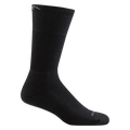 Darn Tough men's midweight cushion tactical boot sock displayed on an invisible foot form