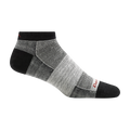 Darn Tough no-show tab running sock with mesh ventilation panels and cushioned sole