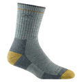 Darn Tough women's micro crew hiking sock with gold heel and toe accents