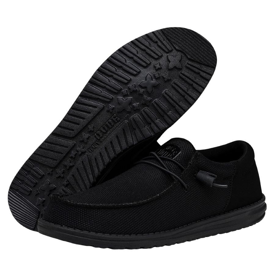 Hey Dude Men's Wally Funk Mono slip-on casual shoe with textured sole displayed