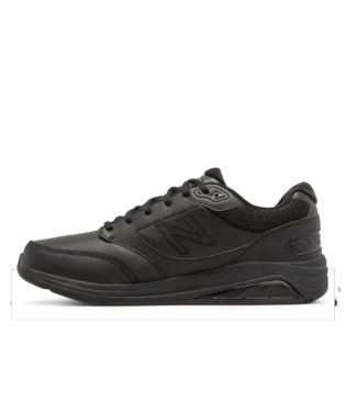 New Balance Men's 928v3 leather lace-up walking shoe with supportive sole and classic logo