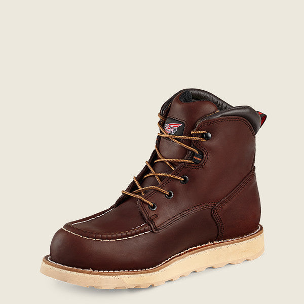 Red Wing Men's 2415 dark brown leather 6-inch composite toe waterproof work boot
