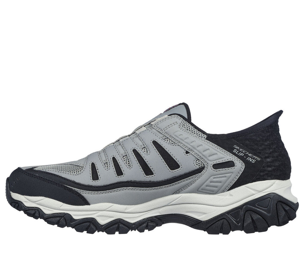 Skechers Men's Slip-Ins Afterburn Ridgeburn sneaker with chunky sole and cutout upper design
