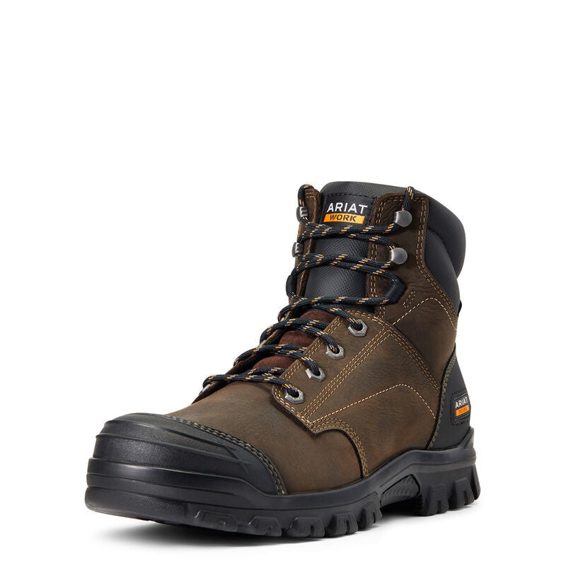 Ariat Work men's waterproof lace-up work boot with rugged outsole and soft toe