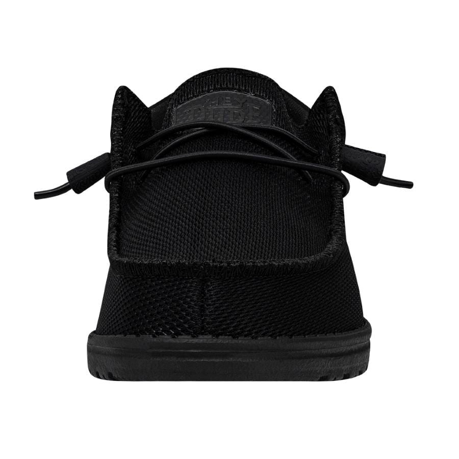 Hey Dude Men's Wally Funk Mono casual slip-on shoe with elastic laces, front view