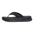 Hey Dude women's flip flop sandal with thick cushioned sole and toe post strap, lateral view
