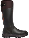 LaCrosse tall rubber hunting boot with neoprene upper and aggressive outsole, side view