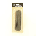 Ariat Deluxe Horse Hair Boot Brush shown in retail packaging on white background