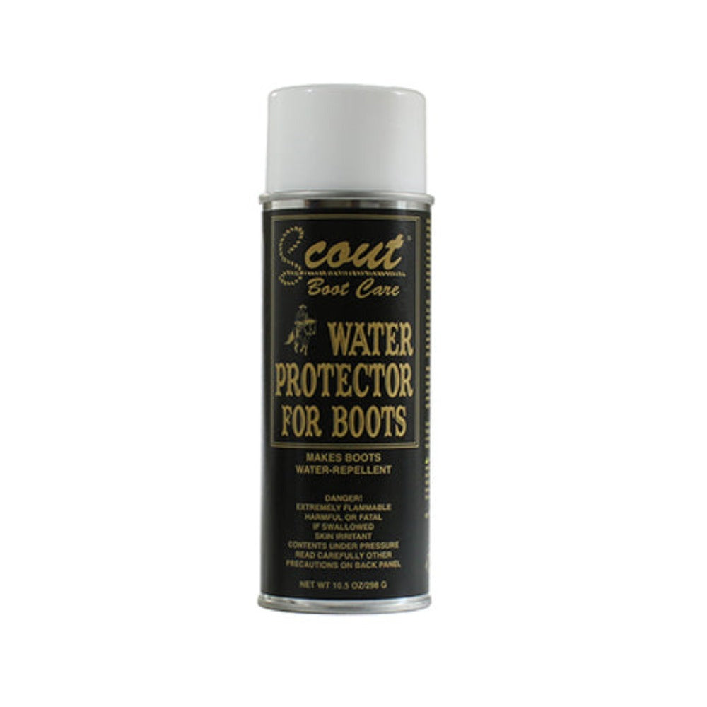 Scout Boot Care Water Protector spray can for making boots water-repellent, 10.5 oz