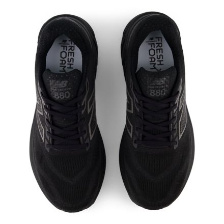 New Balance 880 running shoes shown from top-down view, pair displayed side by side