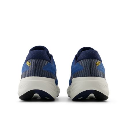Rear view of New Balance Fresh Foam X 880v15 running shoes showing heel counter and midsole