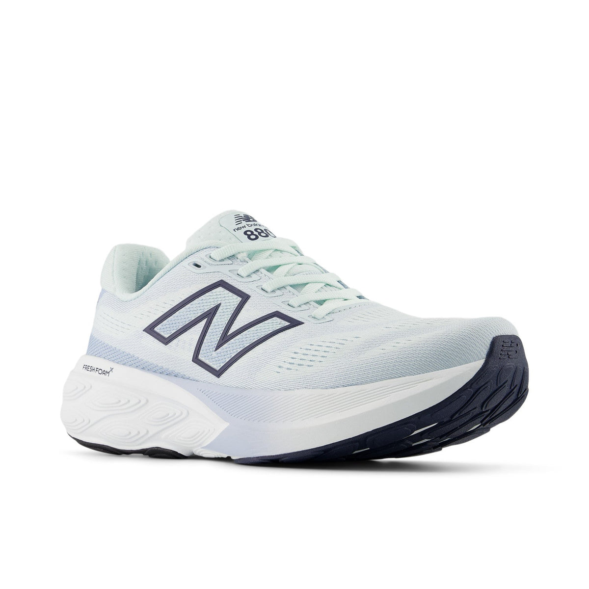 New Balance 880v15 women's running shoe with Fresh Foam X midsole, angled three-quarter view