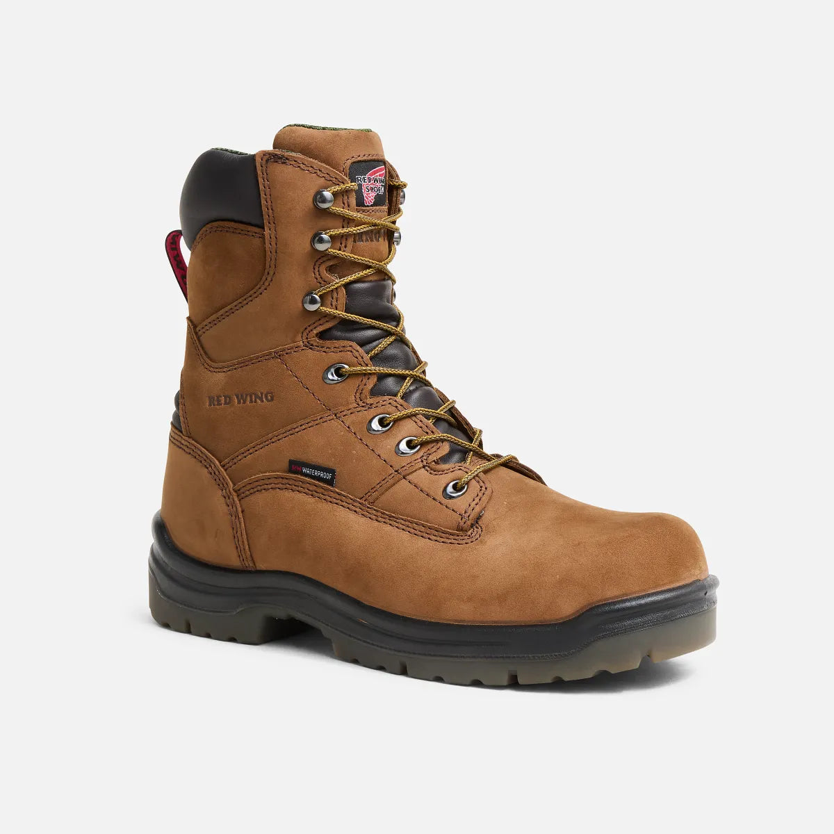 Red Wing King Toe 8-inch waterproof safety toe work boot with lug sole