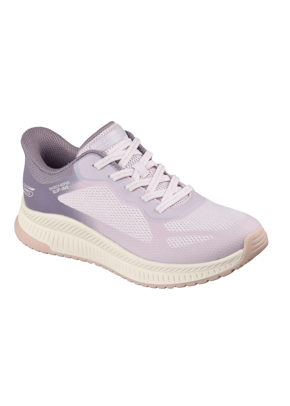 Skechers Bobs Squad 4 women's slip-in sneaker with mesh upper and chunky sole