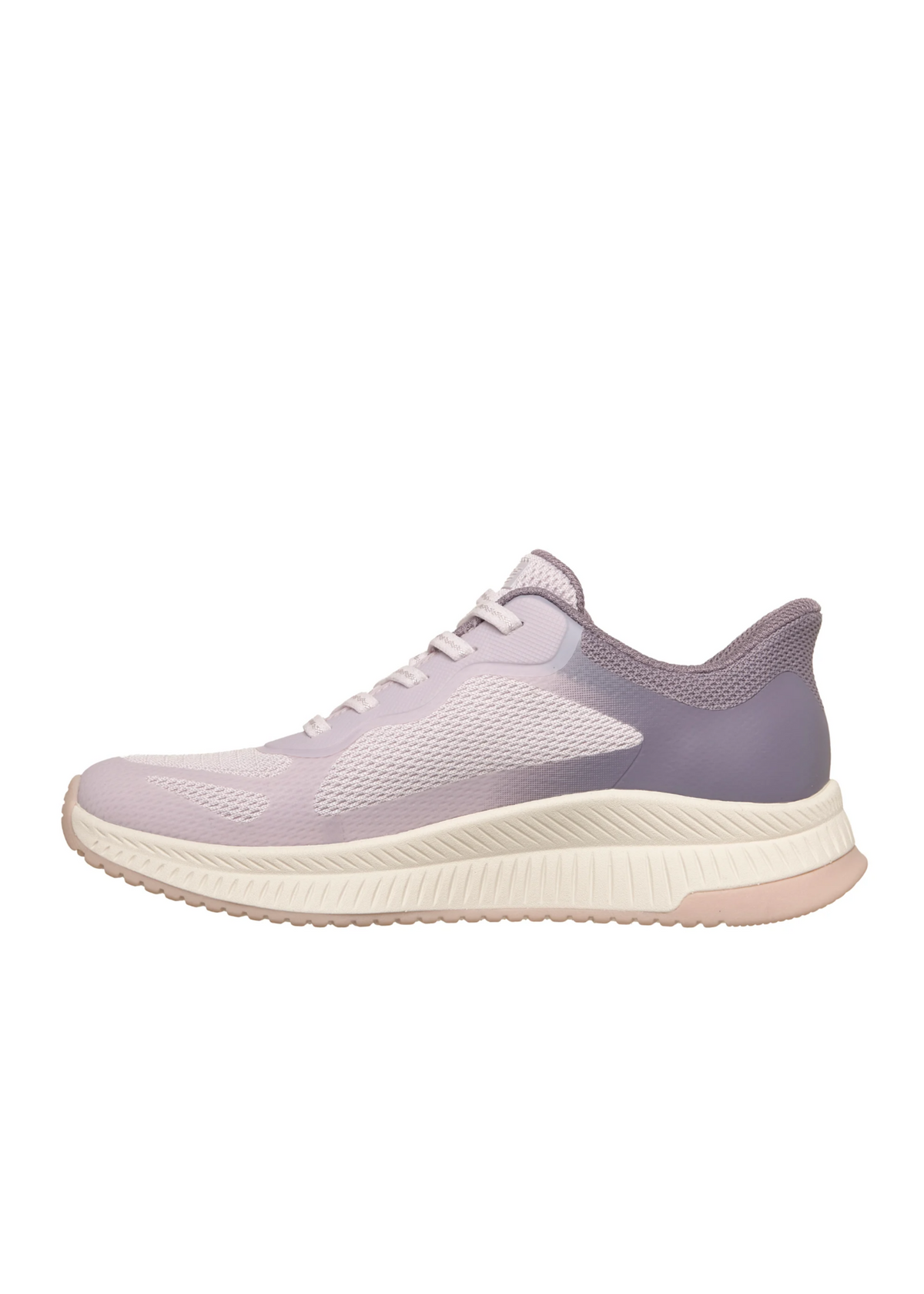 Skechers Bobs Squad 4 women's athletic sneaker with knit upper and thick white sole