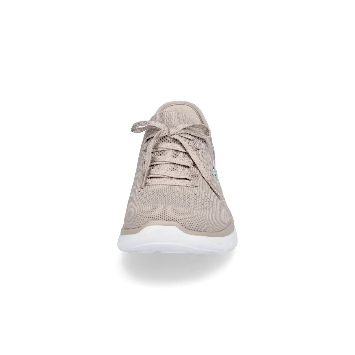 Skechers Slip-ins Summits women's knit sneaker shown from front toe-on view