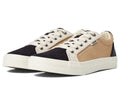 Taos Plim Soul low-top canvas sneakers with lace-up closure and white sole, pair view