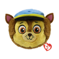 Ty Beanie Ballz PAW Patrol Chase plush toy with blue and yellow cap